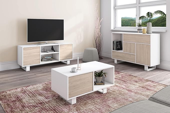 Table Basse avec Portes